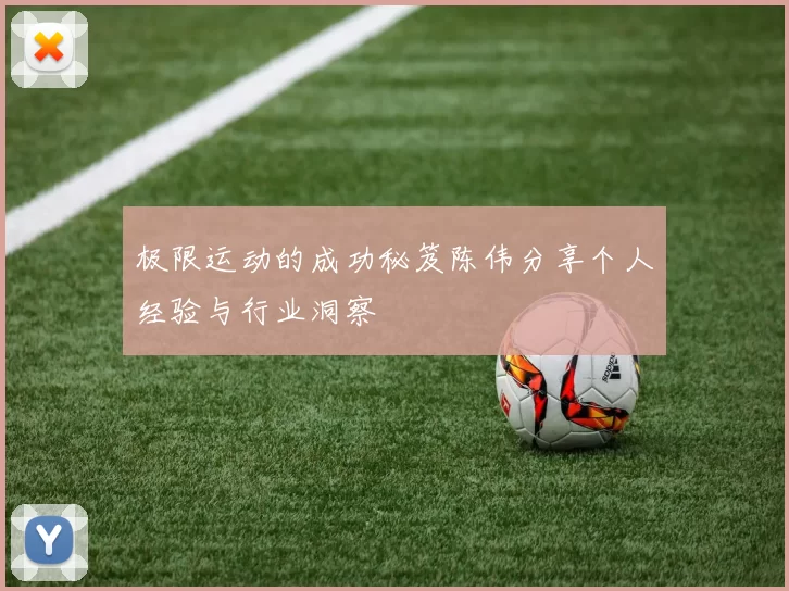 极限运动的成功秘笈陈伟分享个人经验与行业洞察
